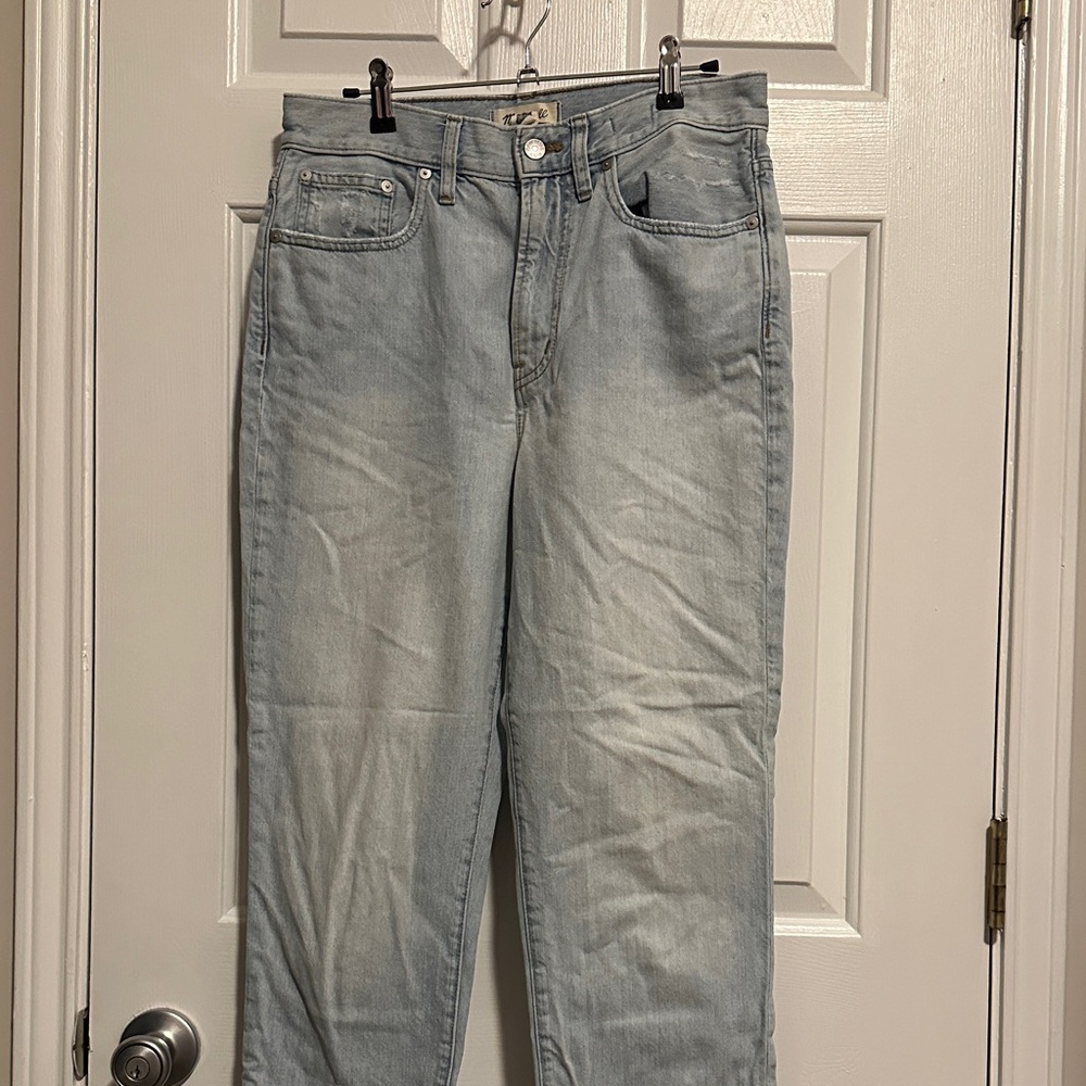 Madewell Light Blue Straight Leg Jeans - 28T